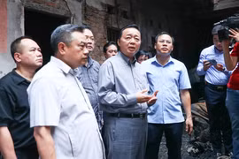 Khẩn trương khắc phục hậu quả, dành mọi ưu tiên cứu chữa người bị thương trong vụ cháy trên phố Trung Kính (Hà Nội)