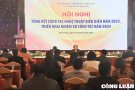 Thứ trưởng Tạ Quang Đông: Nghệ thuật biểu diễn cần nhiều tác phẩm xứng tầm
