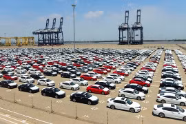 Năm 2021 Việt Nam nhập khẩu 160.035 xe ô tô nguyên chiếc các loại