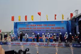 Quảng Trị: Khởi công Dự án Khu bến cảng Mỹ Thủy với tổng vốn đầu tư hơn 14.000 tỷ đồng