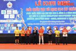 14 đoàn tham dự Giải quần vợt vô địch U14 ITF châu Á