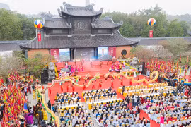 Rộn ràng khai hội chùa Bái Đính - Xuân Giáp Thìn 2024