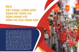 Bài 4: Xây dựng, chỉnh đốn Đảng để củng cố, xứng đáng với niềm tin của Nhân dân
