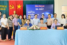 Báo Gia Lai ra mắt Bản tin truyền hình quốc tế