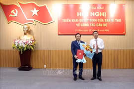 Điều động Phó trưởng Ban Kinh tế Trung ương Nguyễn Đức Hiển giữ chức Phó Bí thư Tỉnh ủy Cà Mau