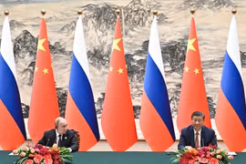 Chủ tịch Tập Cận Bình và Tổng thống Vladimir Putin ký tuyên bố tăng cường mối quan hệ Trung-Nga