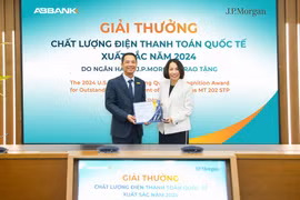 ABBANK được vinh danh là Ngân hàng có "Chất lượng điện thanh toán quốc tế xuất sắc 2024"