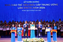 Tôn vinh cống hiến của các nhà giáo trẻ tiêu biểu: Cùng xây dựng nền giáo dục Việt Nam tiên tiến, hiện đại