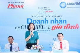 Công bố cuộc thi viết với chủ đề 'Doanh nhân với chữ hiếu và gia đình'