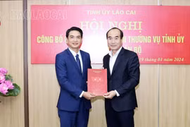 Bổ nhiệm đồng chí Nguyễn Thành Nam giữ chức Tổng Biên tập Báo Lào Cai