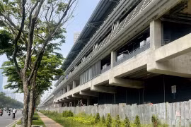 Di dời, đốn hạ gần 200 cây xanh để kết nối nhà ga tuyến metro số 1