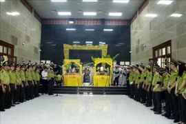 Truy điệu 2 cán bộ kiểm lâm hy sinh khi làm nhiệm vụ chữa cháy rừng ở Hà Giang