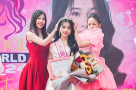 Hoa hậu nhí Nguyễn Phương Thảo đi thi Quốc tế tại Thái Lan