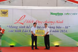 Báo Nông Thôn Ngày Nay phối hợp tổ chức chương trình 'Mang sinh kế cho bà con vùng bão - lũ'