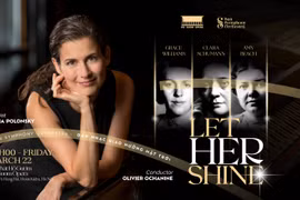 Nghệ sĩ dương cầm nổi tiếng thế giới Anna Polonsky góp mặt tại hòa nhạc “Let Her Shine” tại Nhà hát Hồ Gươm