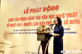 Vận động sáng tác văn học nghệ thuật về Nghề báo – Người làm báo Thủ đô và cả nước 2025