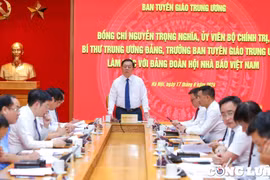 Hội Nhà báo Việt Nam tiếp tục đổi mới, là điểm tựa về chuyên môn, nghiệp vụ cho các cơ quan báo chí