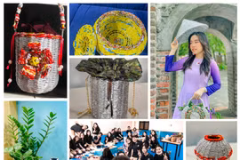 Biến rác thải thành tác phẩm nghệ thuật