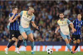 Haaland nhạt nhoà, Man City bị Inter cầm chân tại Champions League 2024/25