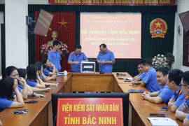 Bốc thăm lựa chọn ngẫu nhiên 10 cán bộ của Viện kiểm sát nhân dân tỉnh Bắc Ninh để xác minh tài sản