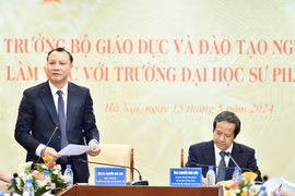 Đại học Sư phạm Hà Nội có tân Hiệu trưởng