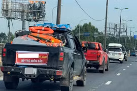 Đề nghị miễn thu phí đường bộ với xe chở hàng cứu trợ