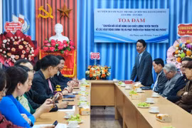Hội Nhà báo Hải Phòng tổ chức tọa đàm nhân kỷ niệm 38 năm ngày thành lập
