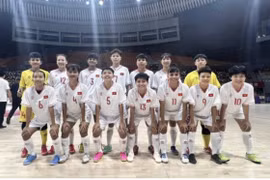 Đội tuyển futsal nữ Việt Nam đại thắng futsal nữ Trung Quốc trong ngày ra quân