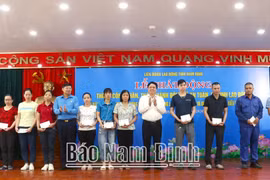 Nam Định: Phát động Tháng Công nhân và Tháng hành động về an toàn vệ sinh lao động năm 2024