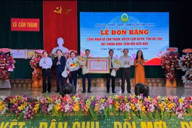 Cẩm Thành xứng danh xã nông thôn mới kiểu mẫu