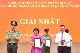 54 tác phẩm xuất sắc về đề tài bảo đảm an ninh, trật tự ở cơ sở