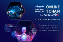 VietinBank triển khai giải ngân và phát hành bảo lãnh online “một chạm” trên VietinBank eFAST