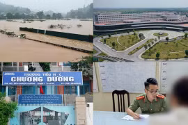 Nóng 18h: Lũ sông Hồng lên nhanh, 4 tỉnh nguy cơ ngập lụt trở lại