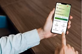 VCB Digibank có thêm giao diện an vui: Chữ to, số rõ phù hợp với khách hàng lớn tuổi