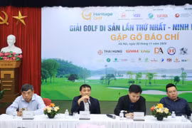 Tưng bừng 'Giải golf Di sản' lần thứ Nhất - Ninh Bình năm 2024