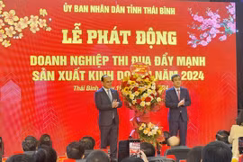 Thái Bình: Phát động Doanh nghiệp thi đua đẩy mạnh sản xuất, kinh doanh năm 2024