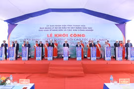 Khởi công dự án tuyến đường nối cao tốc Bắc - Nam, Quốc lộ 1A đi cảng Nghi Sơn