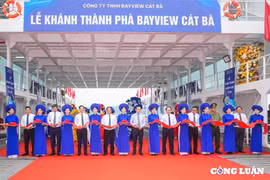Hải Phòng đưa 3 phà 200 tấn vào hoạt động tại bến phà Đồng Bài