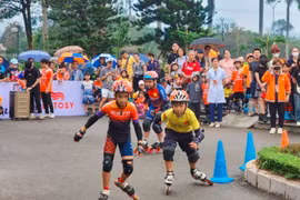 Sôi động giải các câu lạc bộ Roller Sports Hà Nội mở rộng 2024