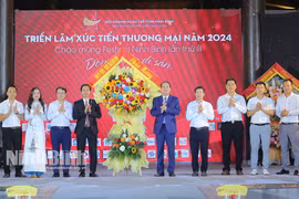 Ninh Bình: Gần 100 gian hàng tham dự Triển lãm xúc tiến thương mại năm 2024