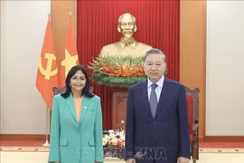 Tổng Bí thư Tô Lâm tiếp Phó Tổng thống thường trực Venezuela