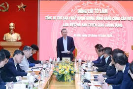Tiếp tục đổi mới mạnh mẽ công tác tuyên giáo theo hướng chủ động