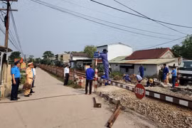 Xóa lối đi tự mở qua đường sắt trên địa bàn tỉnh Thừa Thiên Huế