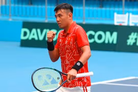 Lý Hoàng Nam hạ tay vợt Nam Phi ở play-off Davis Cup