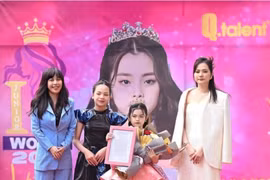 Nguyễn Trần Bảo Linh đại diễn mẫu nhí Việt Nam đi thi Quốc tế