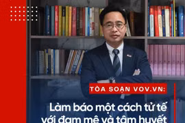 Làm báo một cách tử tế với đam mê và tâm huyết