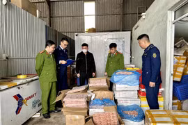 Thái Nguyên: Phát hiện hơn 500kg chân gà nhập lậu chuẩn bị bán ra thị trường