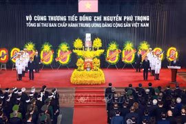 Đại sứ quán Việt Nam tại Thái Lan tham gia trực tuyến Lễ truy điệu Tổng Bí thư Nguyễn Phú Trọng