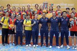 8 đội tham gia giải bóng chuyền nữ quốc tế VTV Cup 2024
