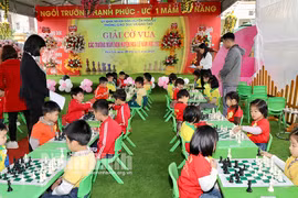 Giải Cờ vua các trường Mầm non huyện Hoa Lư (Ninh Bình)